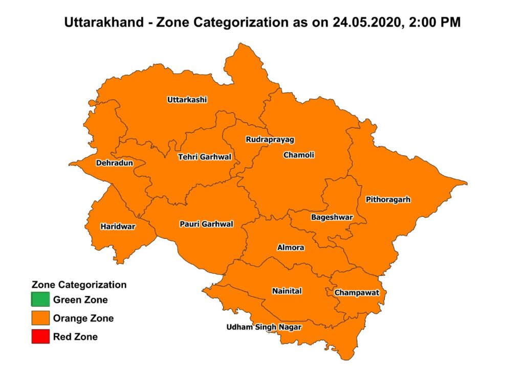 स्वास्थ्य विभाग ने जारी किया कोविड-19 समाचार टोटल संख्या 317 पहुंची सभी जिले ऑरेंज जोन में